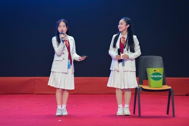 Dùng AI "dạy" học sinh bỏ rác đúng chỗ, rinh giải thưởng hơn 3 tỷ đồng- Ảnh 2.