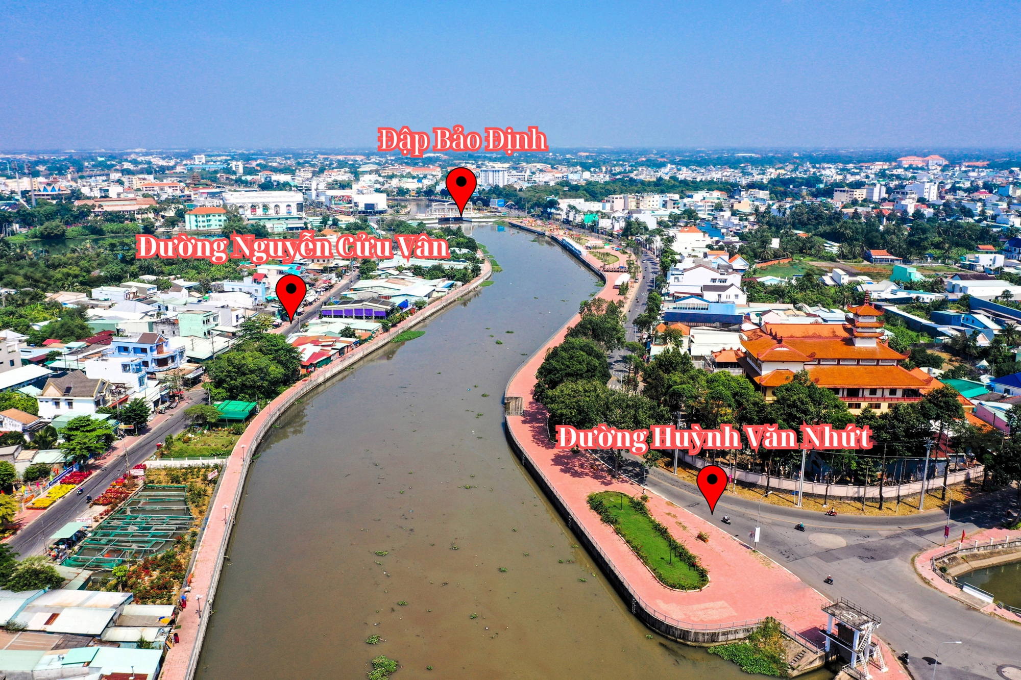 Kênh đào đầu tiên ở miền Tây lột xác sau khi được đầu tư nửa tỷ mỗi mét làm bờ kè- Ảnh 2.