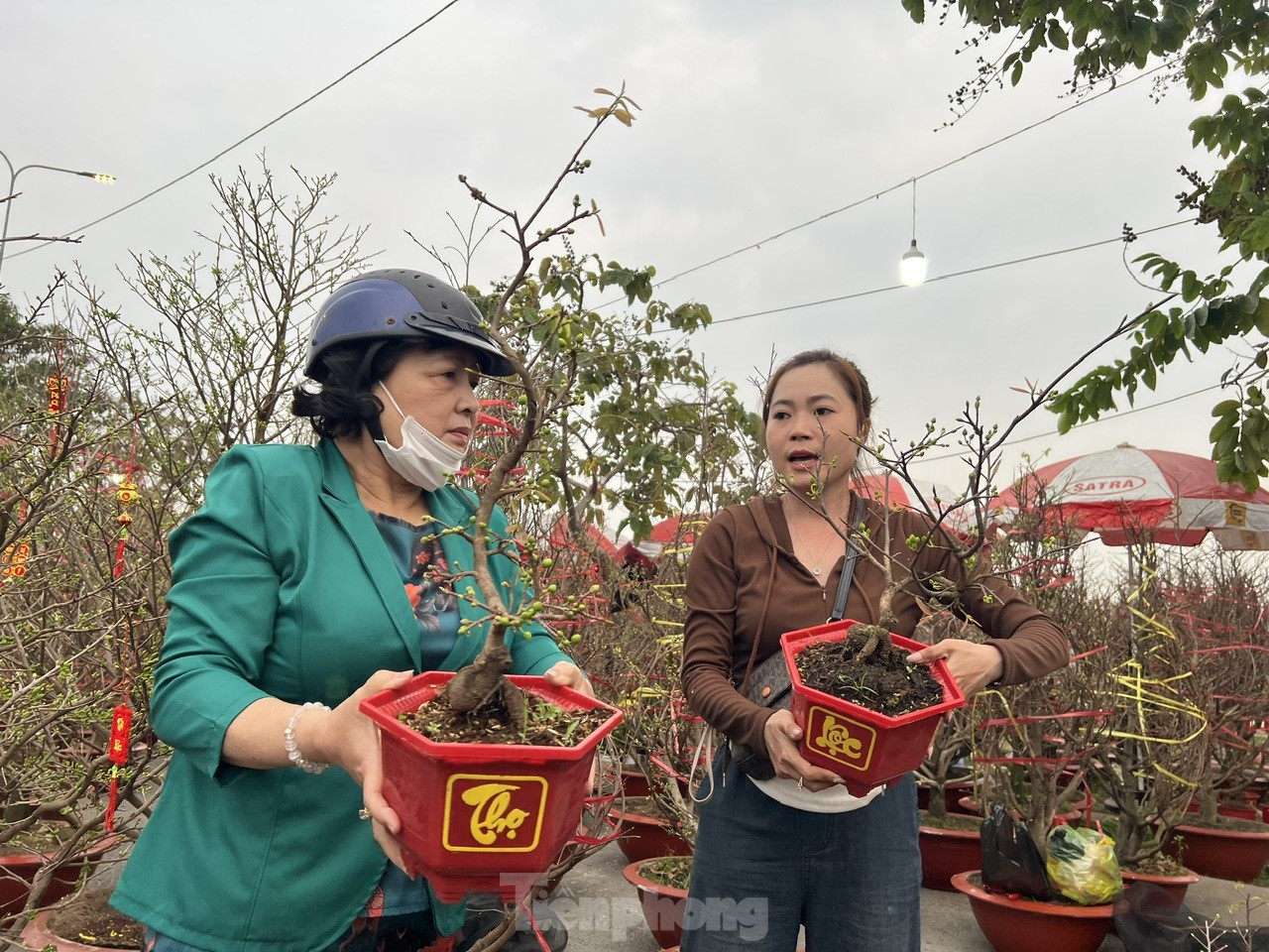 Chợ hoa Tết giá 'mềm' hút khách có thu nhập thấp- Ảnh 9.