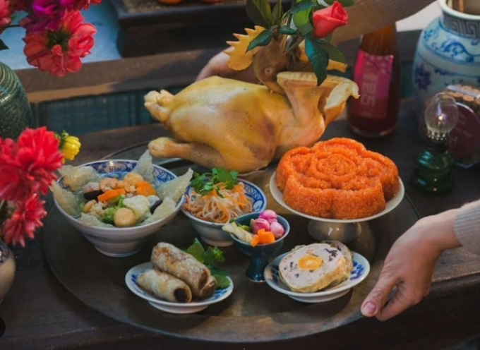 "Đánh bại" xôi gấc: Tết này có 1 loại xôi "chiếm sóng" mâm cỗ, toàn tinh hoa hội tụ, đầu năm ăn sẽ may mắn, khoẻ mạnh- Ảnh 1.