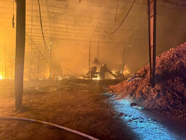 Lửa bốc cháy dữ dội tại công ty phân bón Đắk Lắk- Ảnh 2.