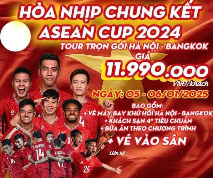 'Cháy' tour du lịch sang Thái Lan xem tuyển Việt Nam đá chung kết AFF Cup- Ảnh 1.