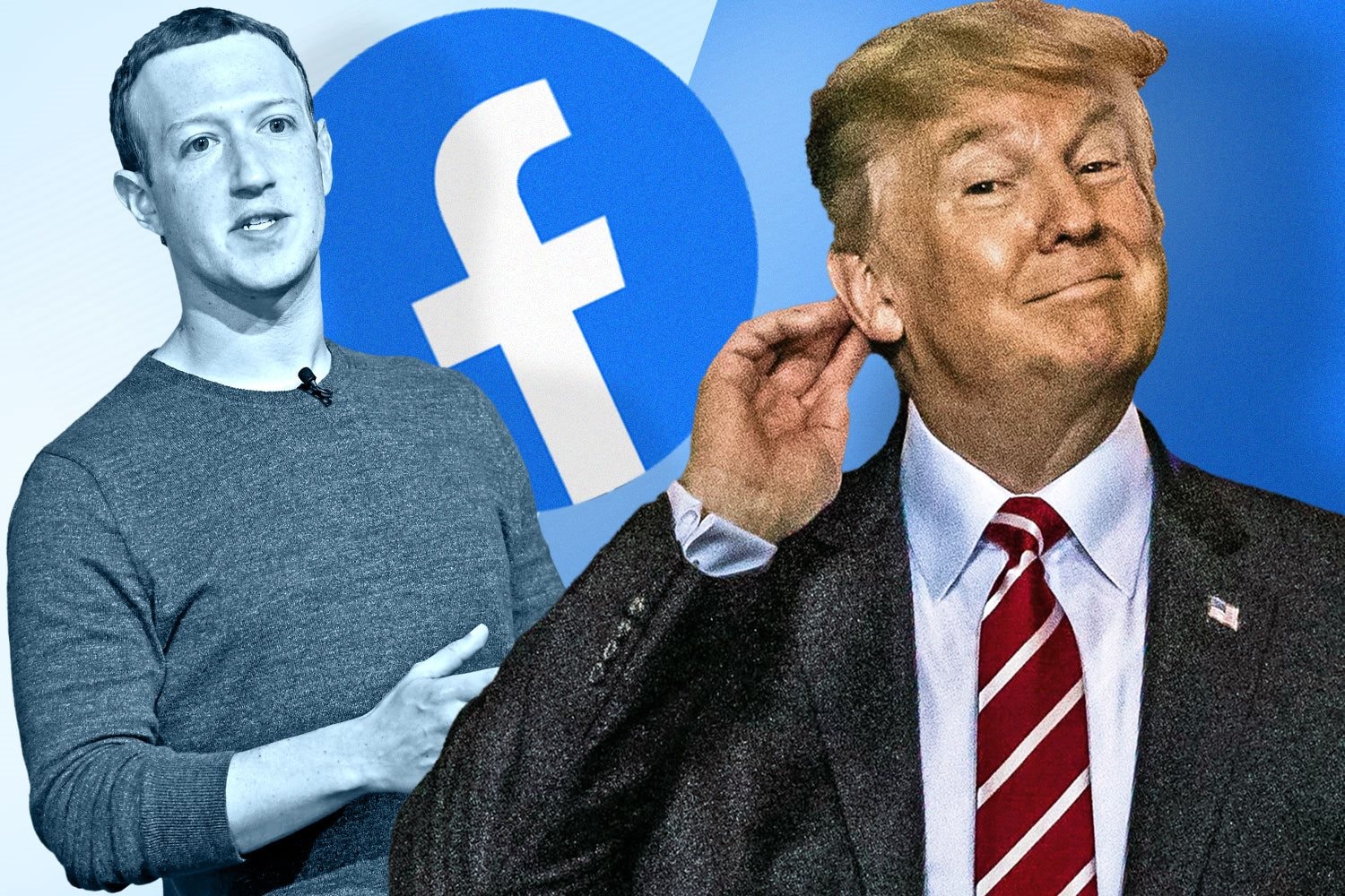 Cú 'đổi hướng' ngoạn mục của Mark Zuckerberg về phía ông Donald Trump: Đặt cược cả đế chế kinh doanh 1.500 tỷ USD, được ăn cả hoặc 'ngã sẽ về không'- Ảnh 1.