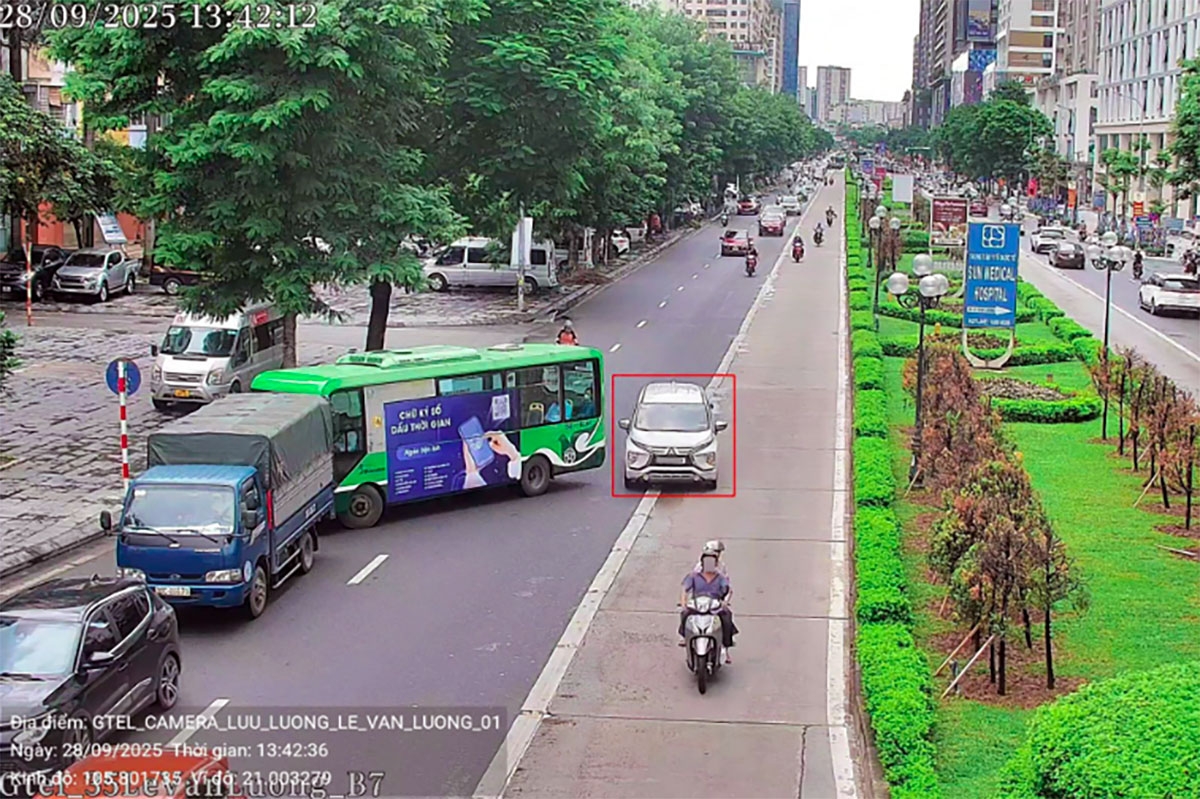 Thêm camera AI ở Hà Nội, hàng loạt ô tô, xe máy vào danh sách phạt