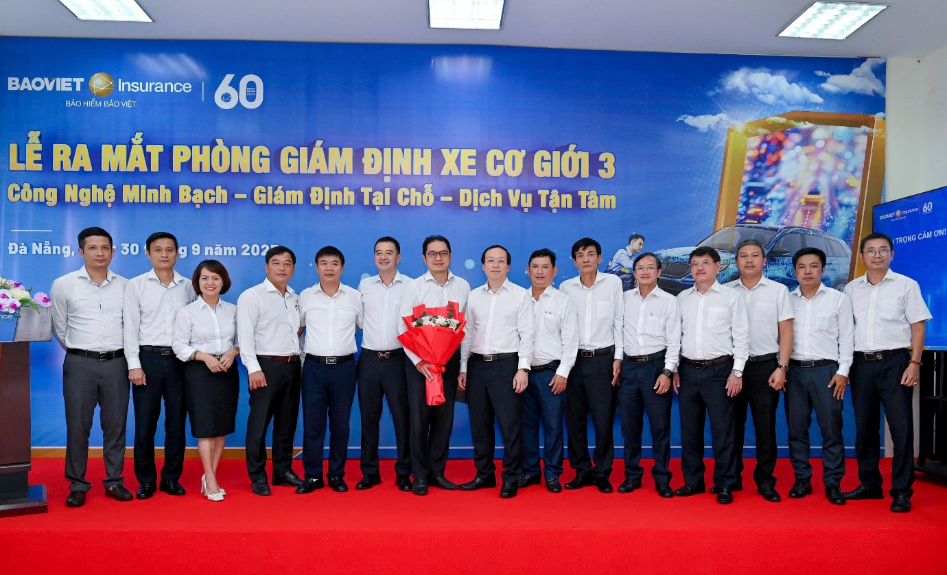 Bảo hiểm Bảo Việt khai trương phòng Giám định Xe cơ giới 3 tại Đà Nẵng - Ảnh 1.