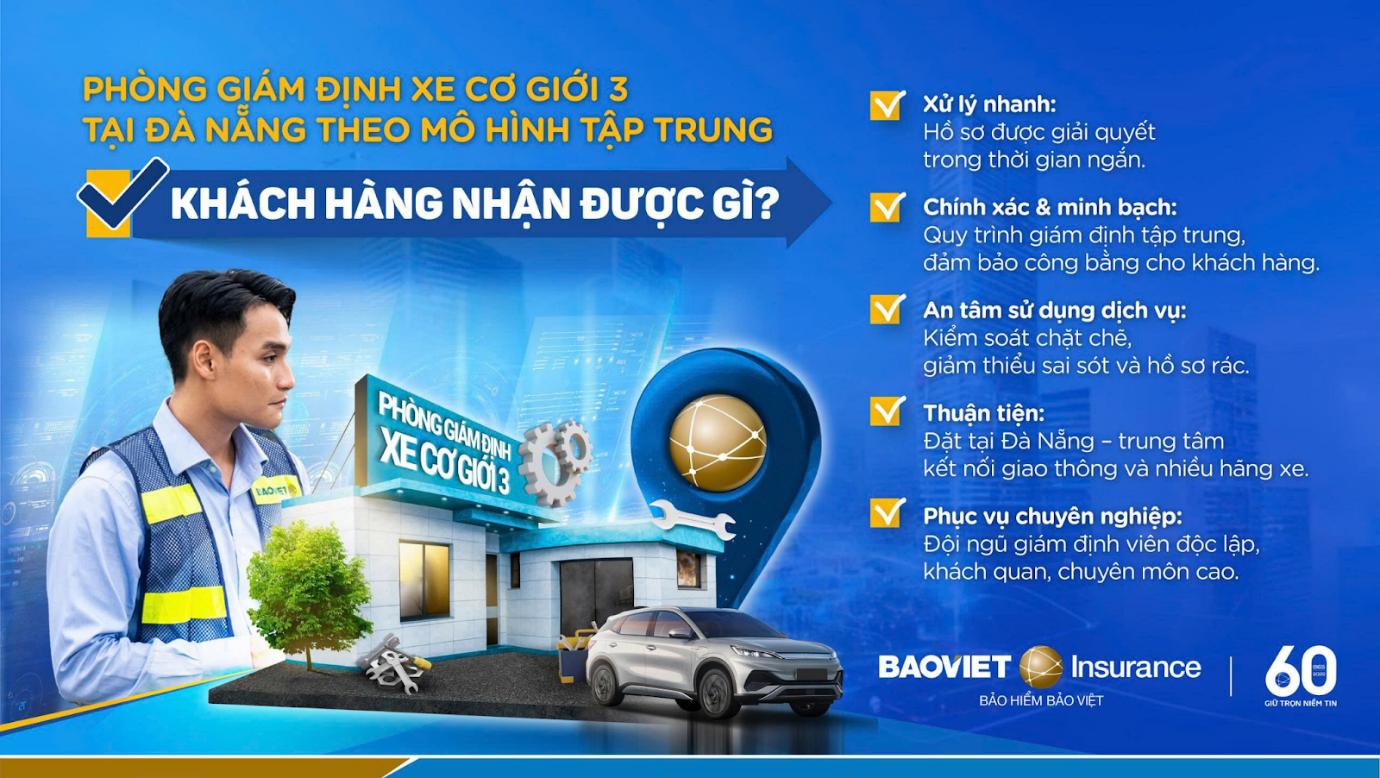 Bảo hiểm Bảo Việt khai trương phòng Giám định Xe cơ giới 3 tại Đà Nẵng - Ảnh 3.