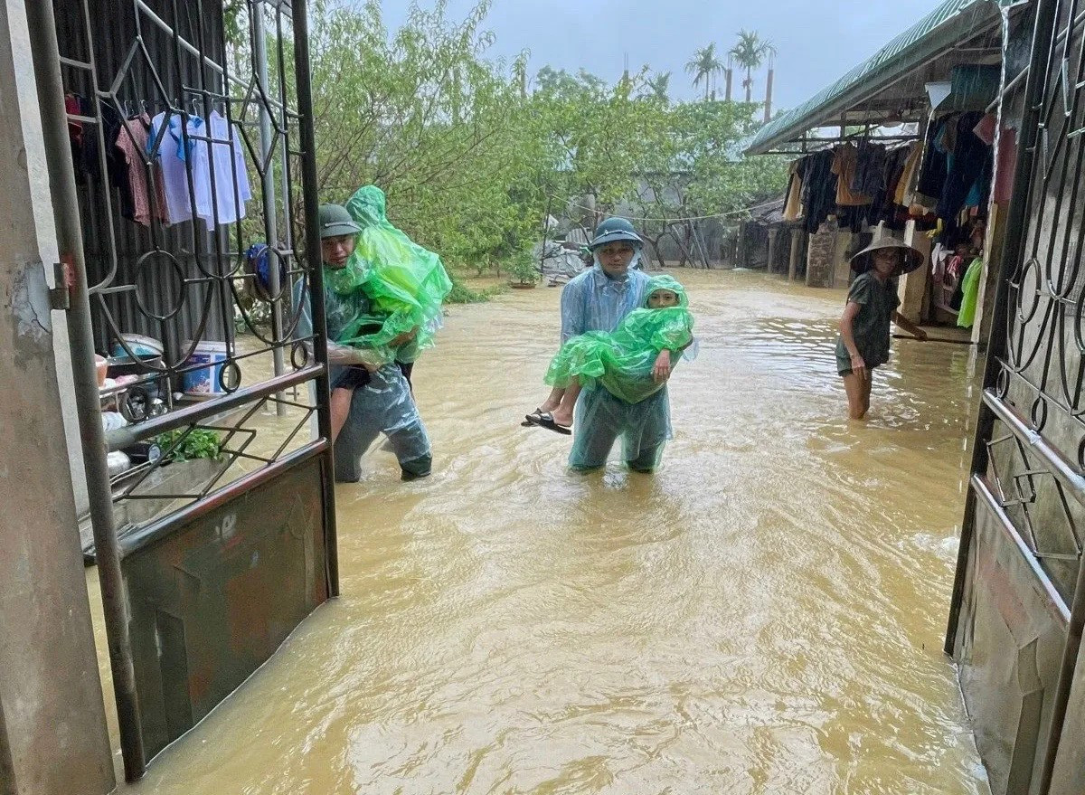 Hà Nội: Báo động lũ cấp 3 sông Bùi, mực nước tiếp tục dâng Hà Nội: Báo động lũ cấp 3 sông Bùi, mực nước tiếp tục dâng