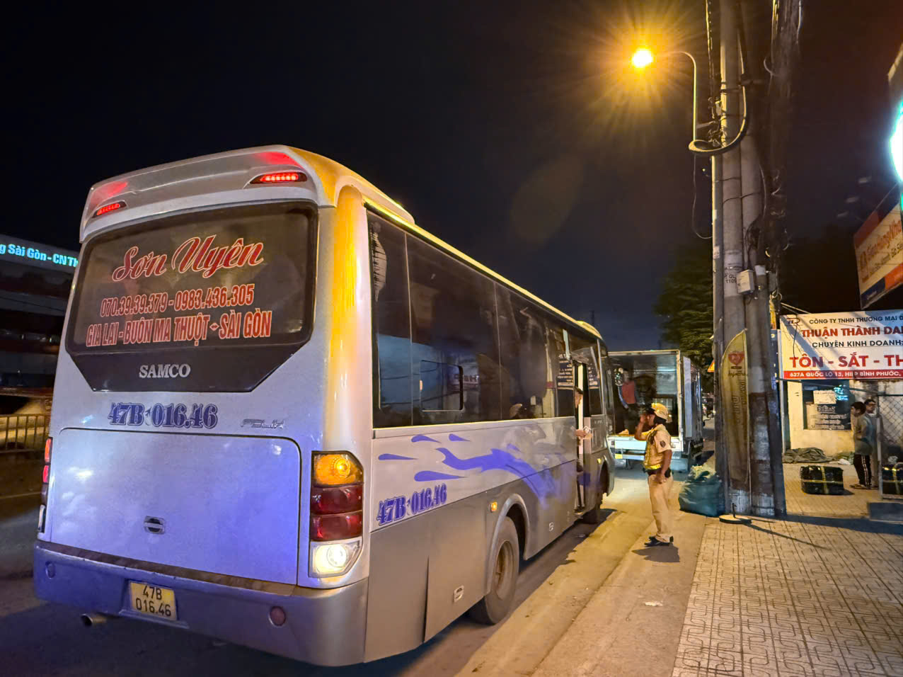 85 xe khách lọt vào ống kính của CSGT và nhận giấy phạt nguội tại nhà