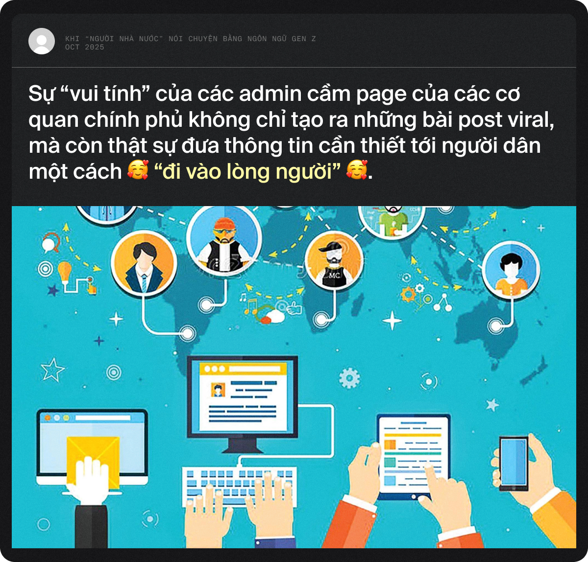 Khi “người nhà nước” nói chuyện bằng ngôn ngữ Gen Z - Ảnh 1. Khi “người nhà nước” nói chuyện bằng ngôn ngữ Gen Z - Ảnh 1.