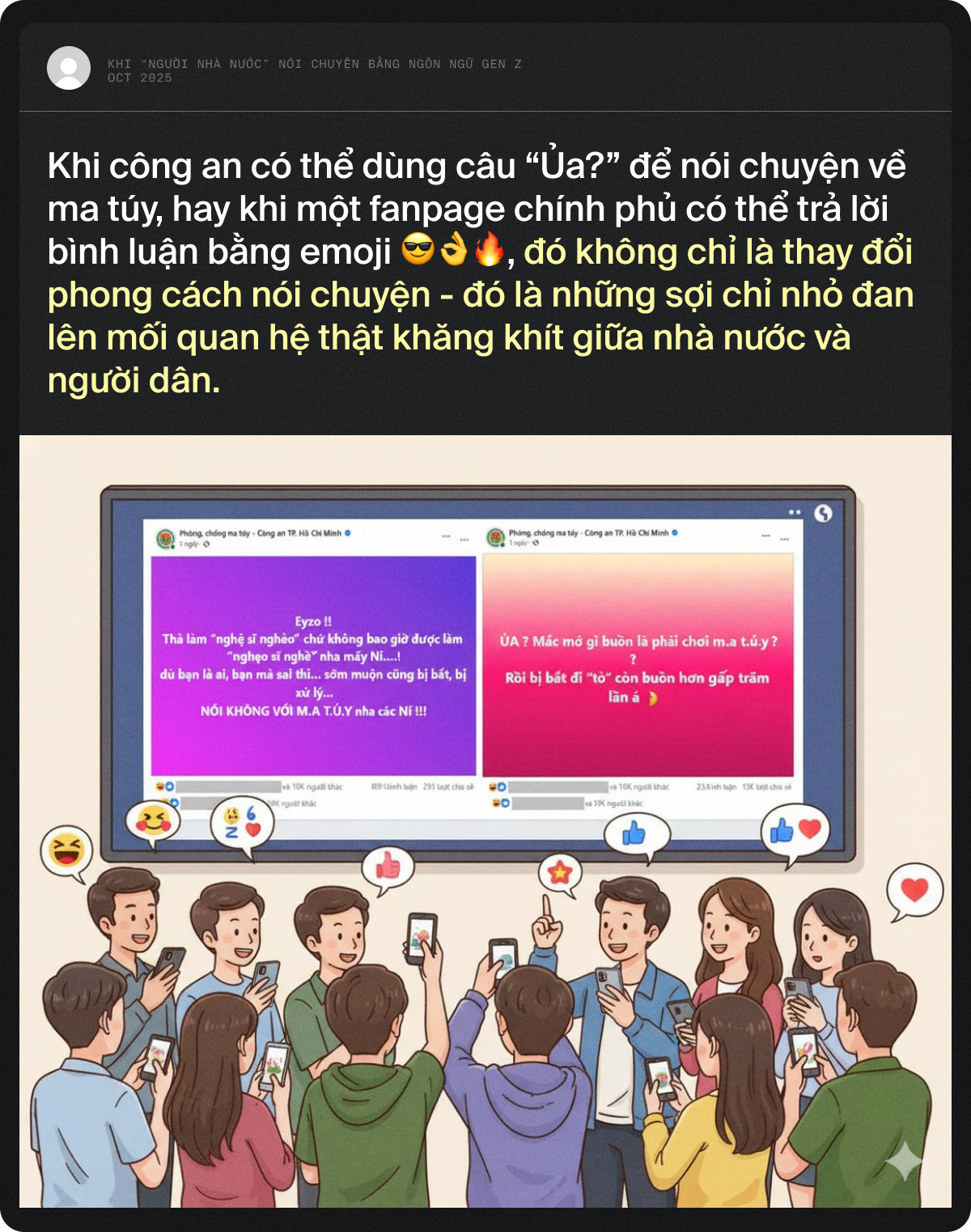 Khi “người nhà nước” nói chuyện bằng ngôn ngữ Gen Z - Ảnh 4. Khi “người nhà nước” nói chuyện bằng ngôn ngữ Gen Z - Ảnh 4.