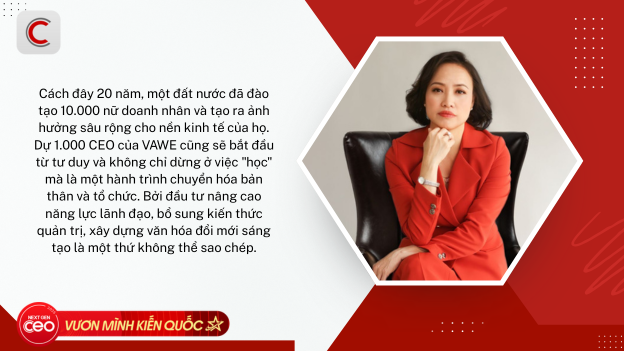Bà Tiêu Yến Trinh: Nếu Việt Nam tăng thêm 10% tỷ lệ nữ doanh nhân lãnh đạo, thì GDP quốc gia cũng sẽ tăng đáng kể - Ảnh 2.