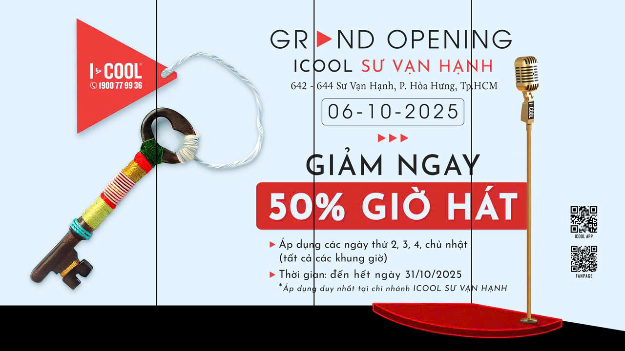 ICOOL ra mắt chi nhánh premium tại Sư Vạn Hạnh - Tiên phong công nghệ karaoke đa giác quan - Ảnh 3. ICOOL ra mắt chi nhánh premium tại Sư Vạn Hạnh - Tiên phong công nghệ karaoke đa giác quan - Ảnh 3.