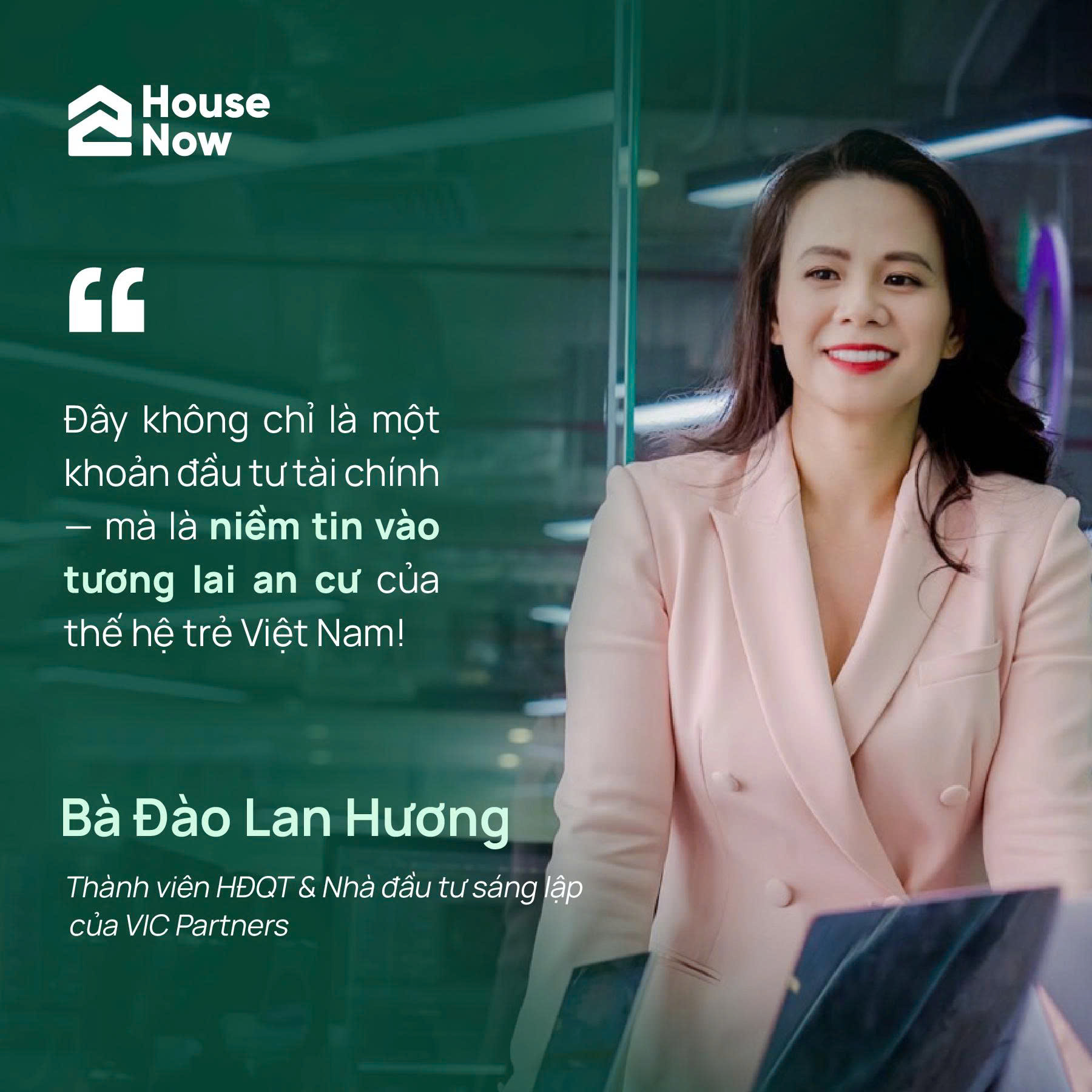 Quỹ đầu tư của bà Đào Lan Hương vừa rót vốn vào một startup proptech 2 năm tuổi, có 100.000 lượt tải - Ảnh 1.