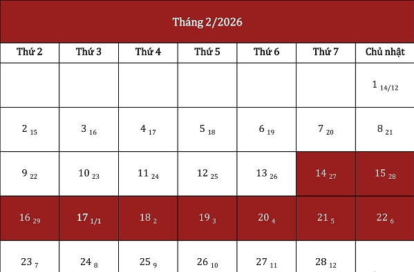 Thủ tướng đồng ý phương án nghỉ Tết Bính Ngọ 9 ngày- Ảnh 1. Thủ tướng đồng ý phương án nghỉ Tết Bính Ngọ 9 ngày- Ảnh 1.