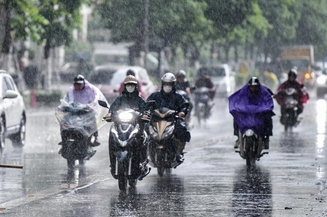 Chỉ ít giờ tới, Hà Nội và các khu vực sau sẽ mưa to đến rất to - Ảnh 1.