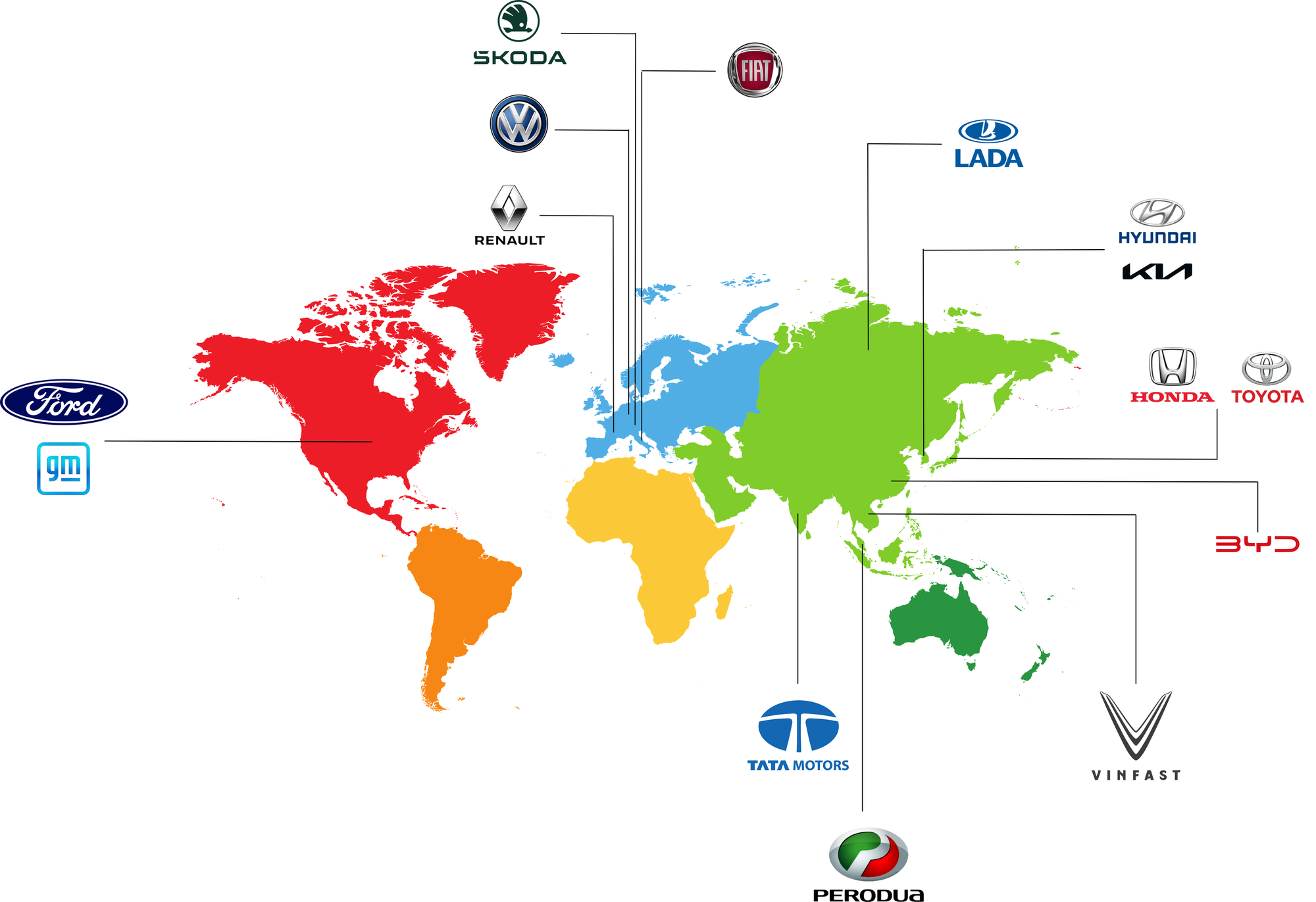Từ Toyota, Hyundai, Skoda đến VinFast: Khi xe hơi không đơn giản chỉ là phương tiện, mà còn là biểu tượng 'quốc dân' - Ảnh 2.