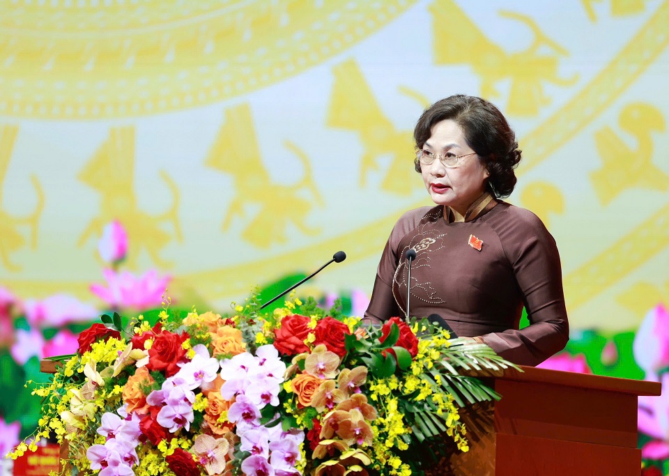 Thống đốc Nguyễn Thị Hồng nêu ra những điểm cần lưu ý để bảo đảm tăng trưởng cao đi đôi với ổn định kinh tế vĩ mô - Ảnh 1.