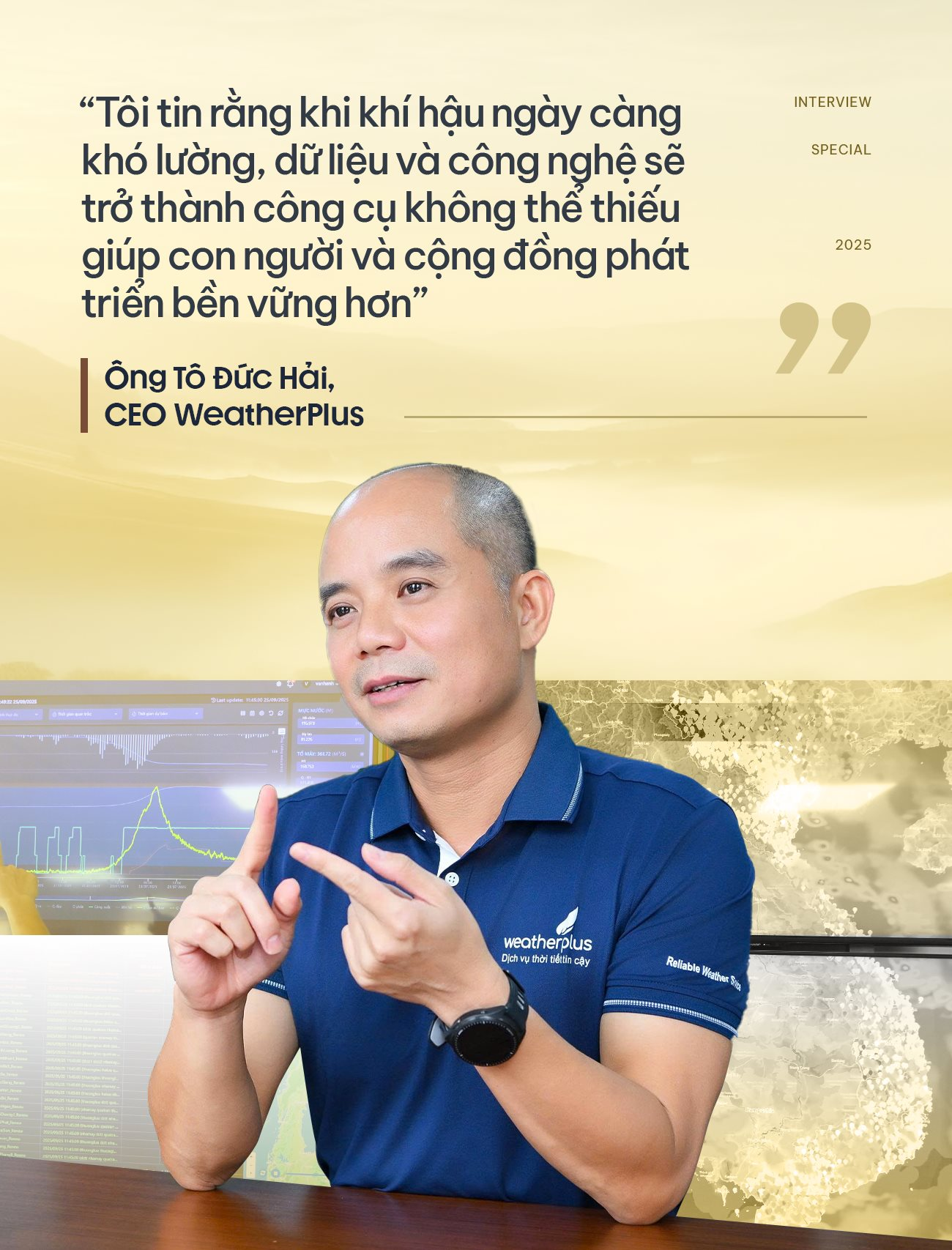 Nền kinh tế thiệt hại hàng chục nghìn tỷ mỗi năm vì bão lũ, một DN Việt dùng dữ liệu và công nghệ "bắt mạch ông trời"- Ảnh 5.