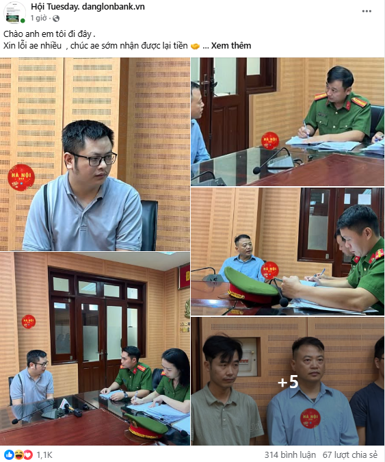 Nhóm đấu tố có động thái gây bất ngờ ngay sau khi Shark Bình bị bắt- Ảnh 1. Nhóm đấu tố có động thái gây bất ngờ ngay sau khi Shark Bình bị bắt- Ảnh 1.