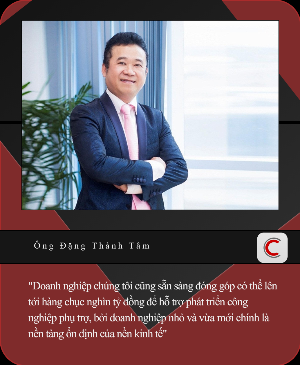 Chủ tịch Đặng Thành Tâm – Người từng giàu nhất sàn chứng khoán Việt khẳng định: Sẵn sàng góp hàng chục nghìn tỷ để phát triển công nghiệp phụ trợ - Ảnh 2.