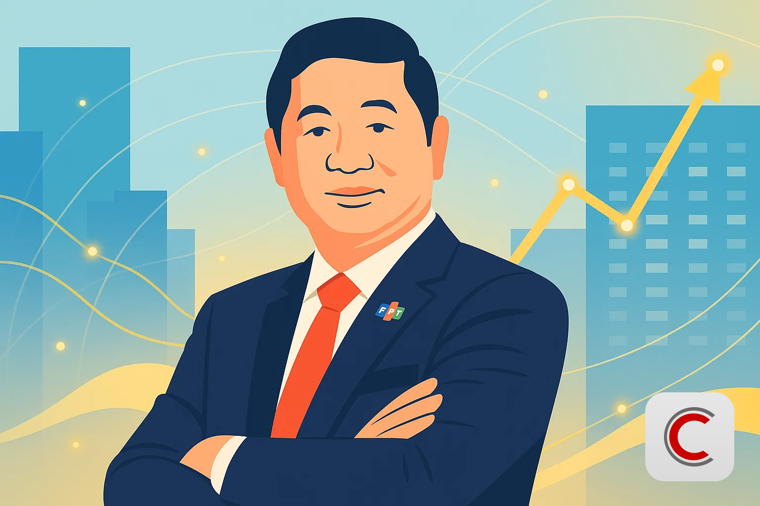 Mỗi ngày mua 1 cổ phiếu: Choáng với hiệu suất nếu 'tích sản' bằng FPT của Chủ tịch Trương Gia Bình - Ảnh 1.