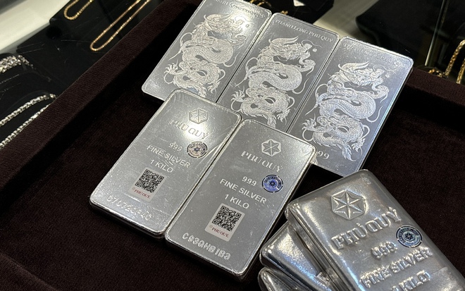 Giá bạc vượt 56 triệu đồng/kg- Ảnh 1.
