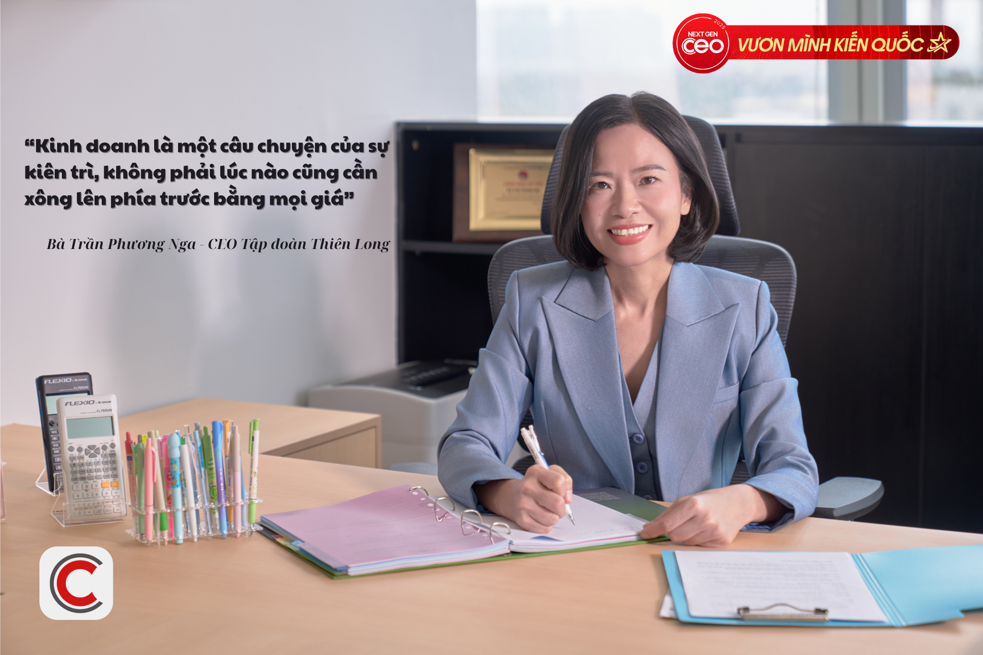 Bà Trần Phương Nga - CEO Tập đoàn Thiên Long: Kinh doanh là một câu chuyện của sự kiên trì, không phải lúc nào cũng cần xông lên phía trước bằng mọi giá - Ảnh 1.