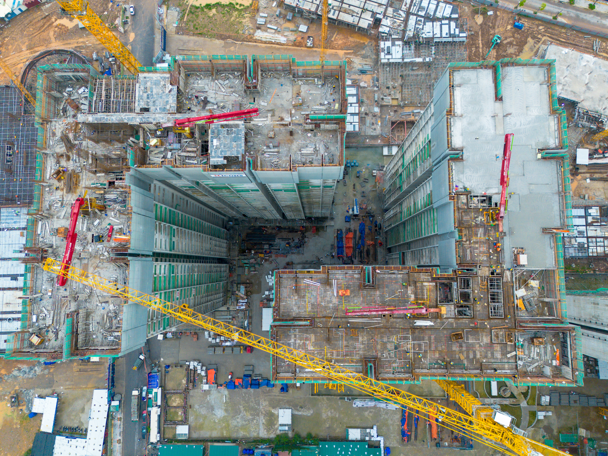 Dự án từng có 5.000 người xếp hàng tranh mua ở Hà Nội: Giá tăng gấp rưỡi sau hơn một năm, đang chuẩn bị cất nóc - Ảnh 7.