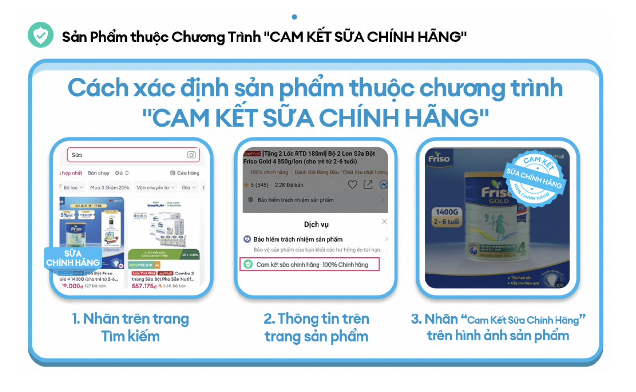 Một sàn TMĐT tung chính sách chưa từng có: Hoàn 50% tiền nếu khách mua phải sữa còn hạn dưới 6 tháng, đền gấp đôi nếu mua phải sữa giả- Ảnh 2. Một sàn TMĐT tung chính sách chưa từng có: Hoàn 50% tiền nếu khách mua phải sữa còn hạn dưới 6 tháng, đền gấp đôi nếu mua phải sữa giả- Ảnh 2.