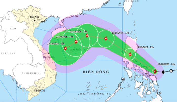 Bão Fengshen có thể giật tới cấp 13, ảnh hưởng tới Việt Nam thế nào?- Ảnh 1. Bão Fengshen có thể giật tới cấp 13, ảnh hưởng tới Việt Nam thế nào?- Ảnh 1.
