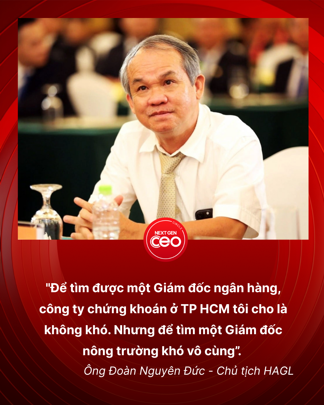 Khát nhân sự ngành nông nghiệp, bầu Đức khẳng định: "Tìm Giám đốc nông trường còn khó hơn Giám đốc ngân hàng" - Ảnh 1. Khát nhân sự ngành nông nghiệp, bầu Đức khẳng định: "Tìm Giám đốc nông trường còn khó hơn Giám đốc ngân hàng" - Ảnh 1.