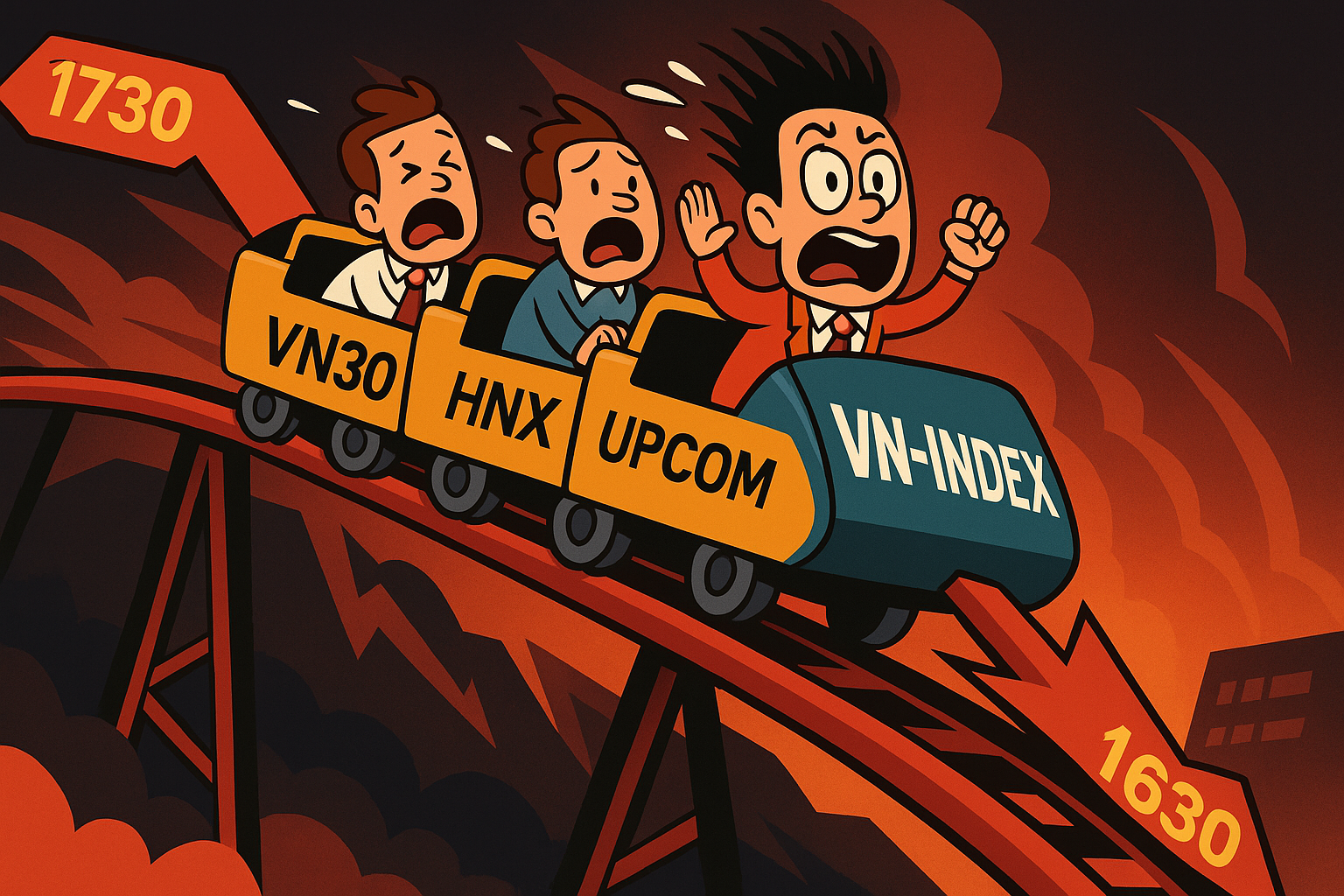 Lần đầu tiên chứng khoán mất gần 95 điểm, nhà đầu tư sốc nặng - Ảnh 2.