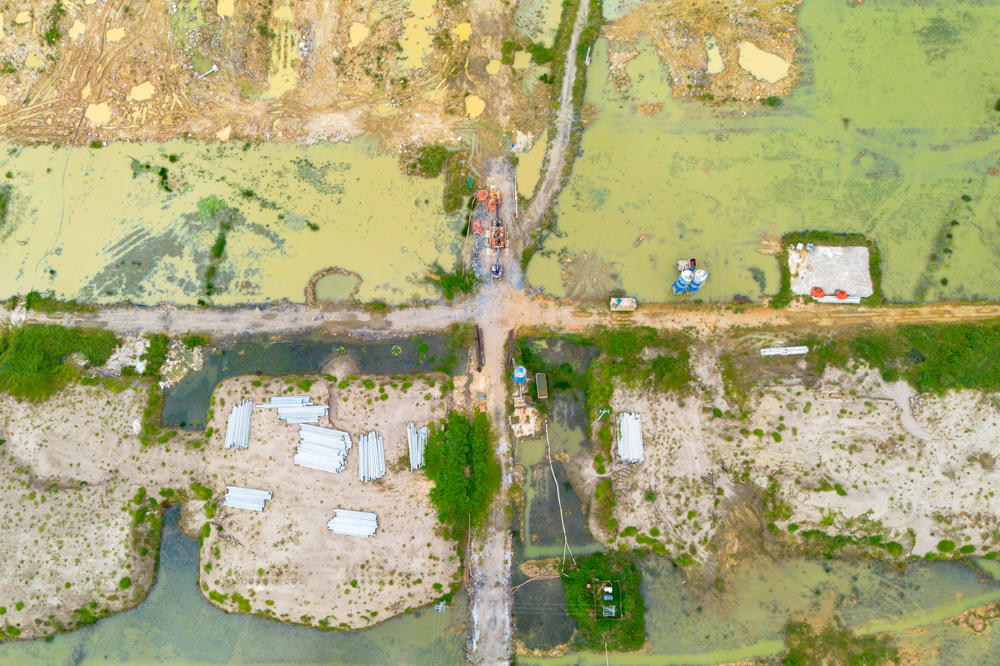 Toàn cảnh công trường xây dựng sân bay lớn nhất miền Bắc - Ảnh 12.