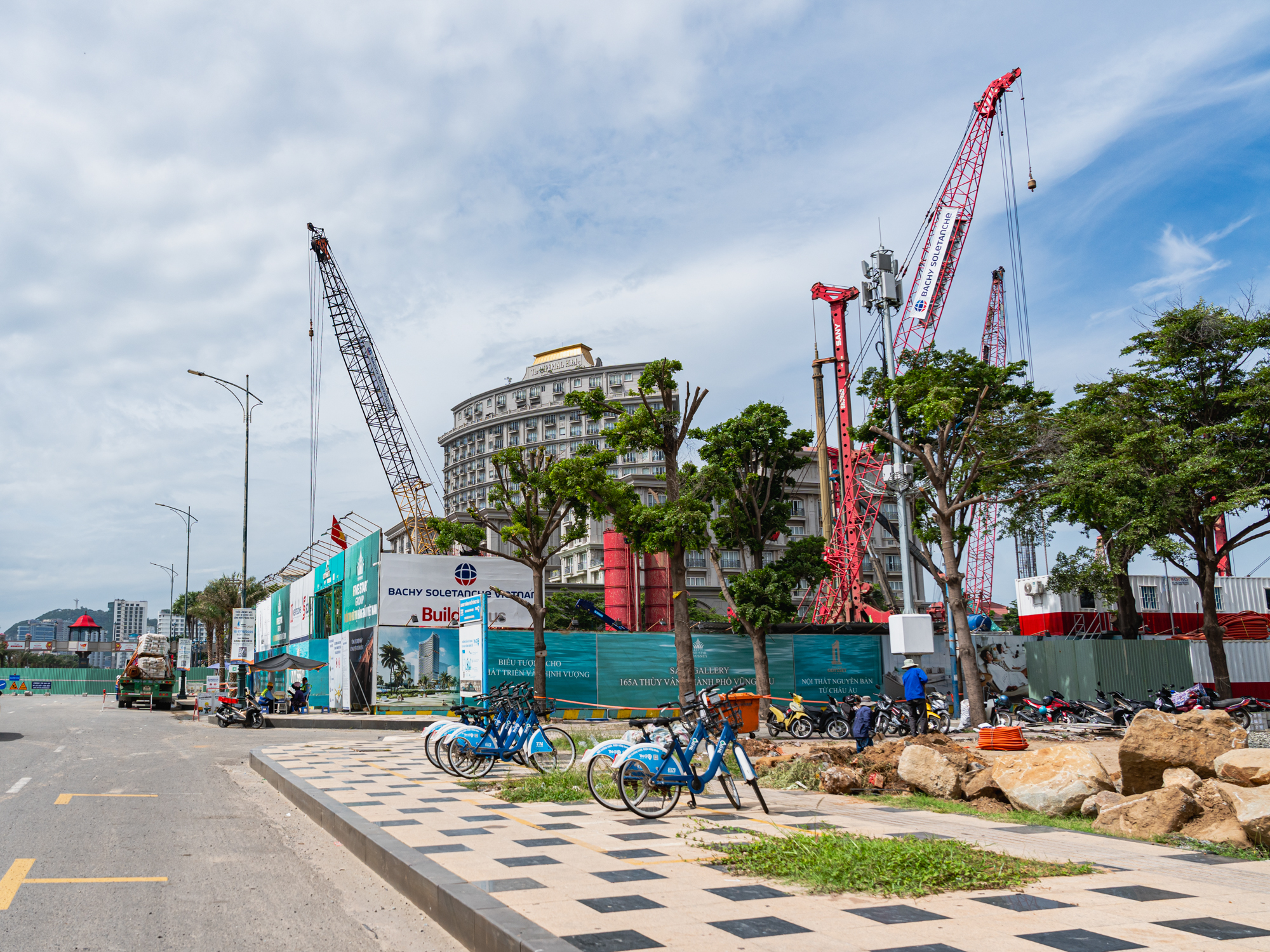 Thay bạn đi xem công trường xây 2 tòa tháp cao nhất Vũng Tàu, tổng mức đầu tư 10.000 tỷ, nằm trên trục đường kim cương ở bãi Sau - Ảnh 12.