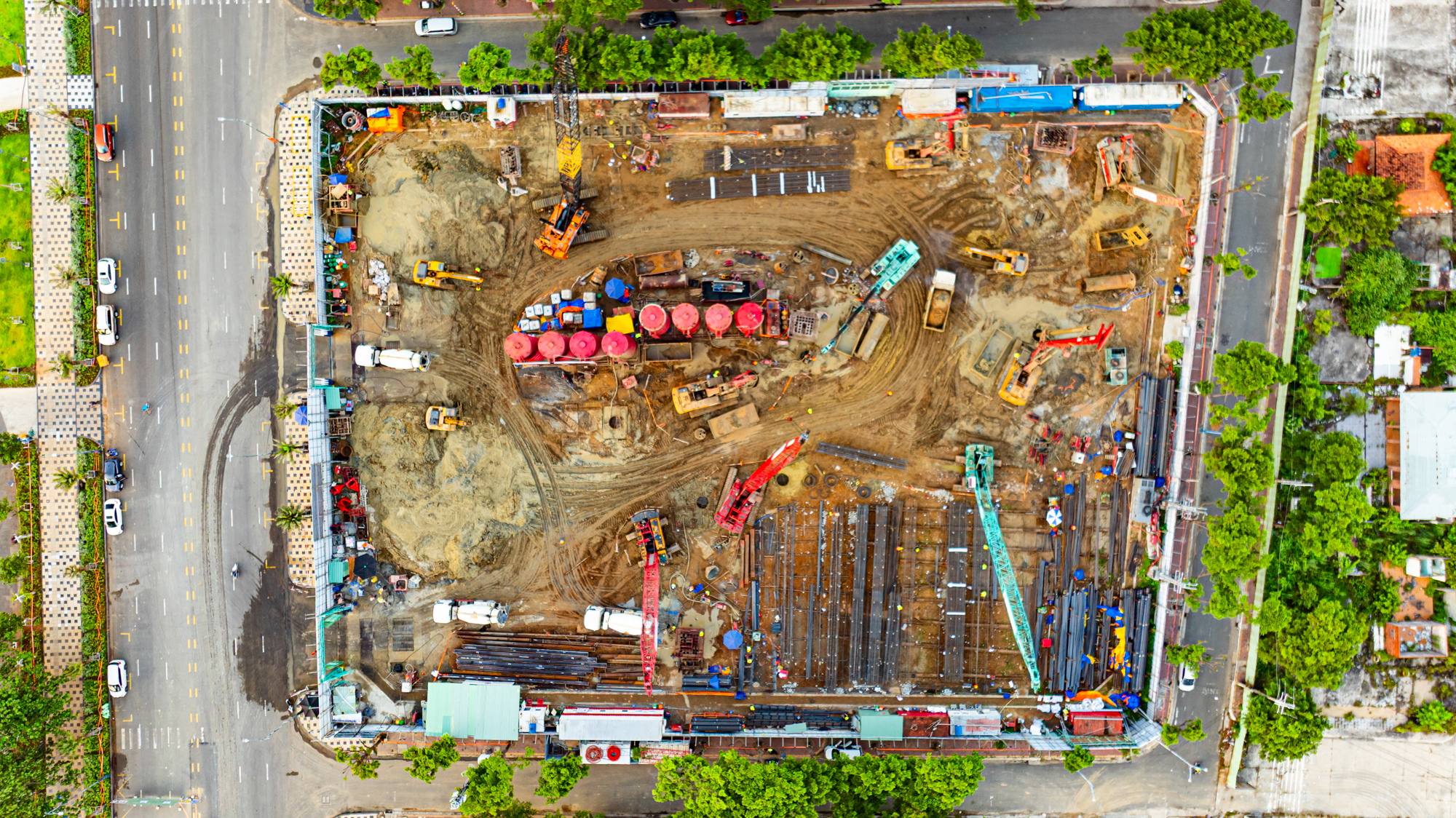 Thay bạn đi xem công trường xây 2 tòa tháp cao nhất Vũng Tàu, tổng mức đầu tư 10.000 tỷ, nằm trên trục đường kim cương ở bãi Sau - Ảnh 2.