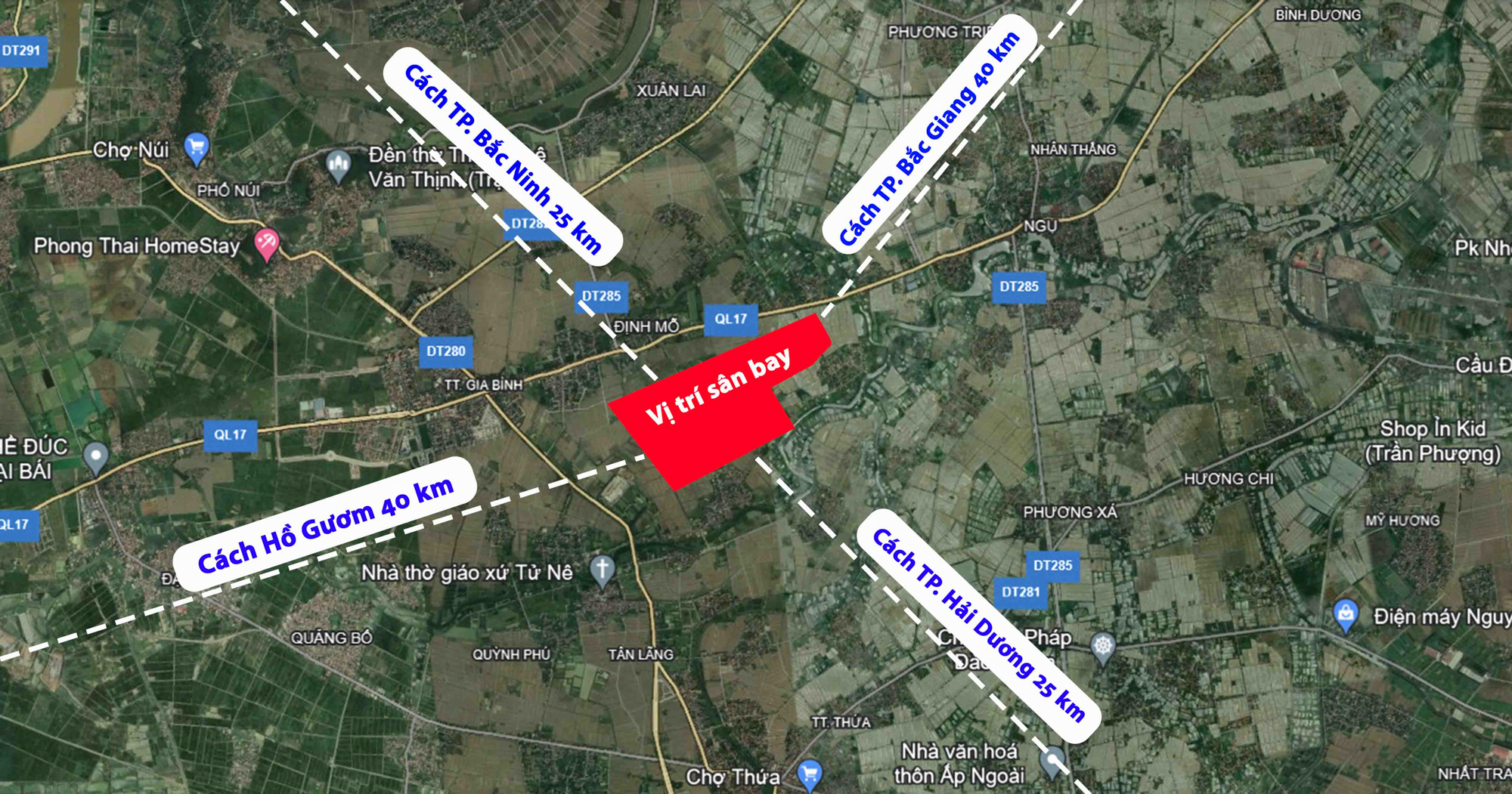 Toàn cảnh công trường xây dựng sân bay lớn nhất miền Bắc - Ảnh 3.