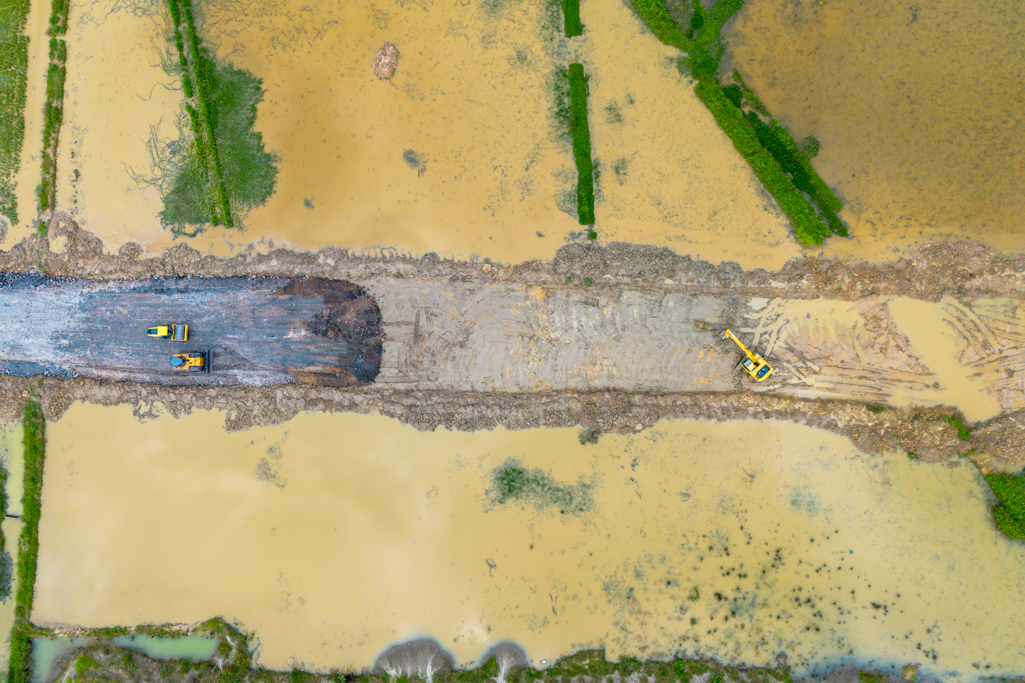 Toàn cảnh công trường xây dựng sân bay lớn nhất miền Bắc - Ảnh 6.