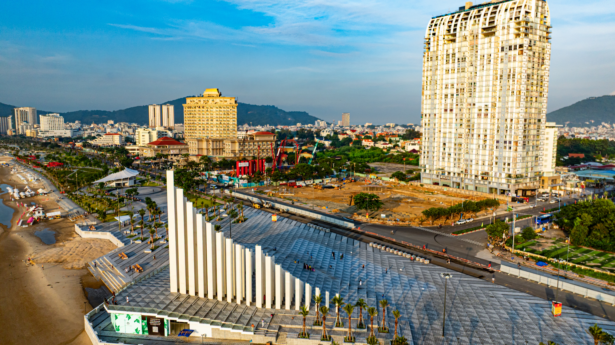 Thay bạn đi xem công trường xây 2 tòa tháp cao nhất Vũng Tàu, tổng mức đầu tư 10.000 tỷ, nằm trên trục đường kim cương ở bãi Sau - Ảnh 6.
