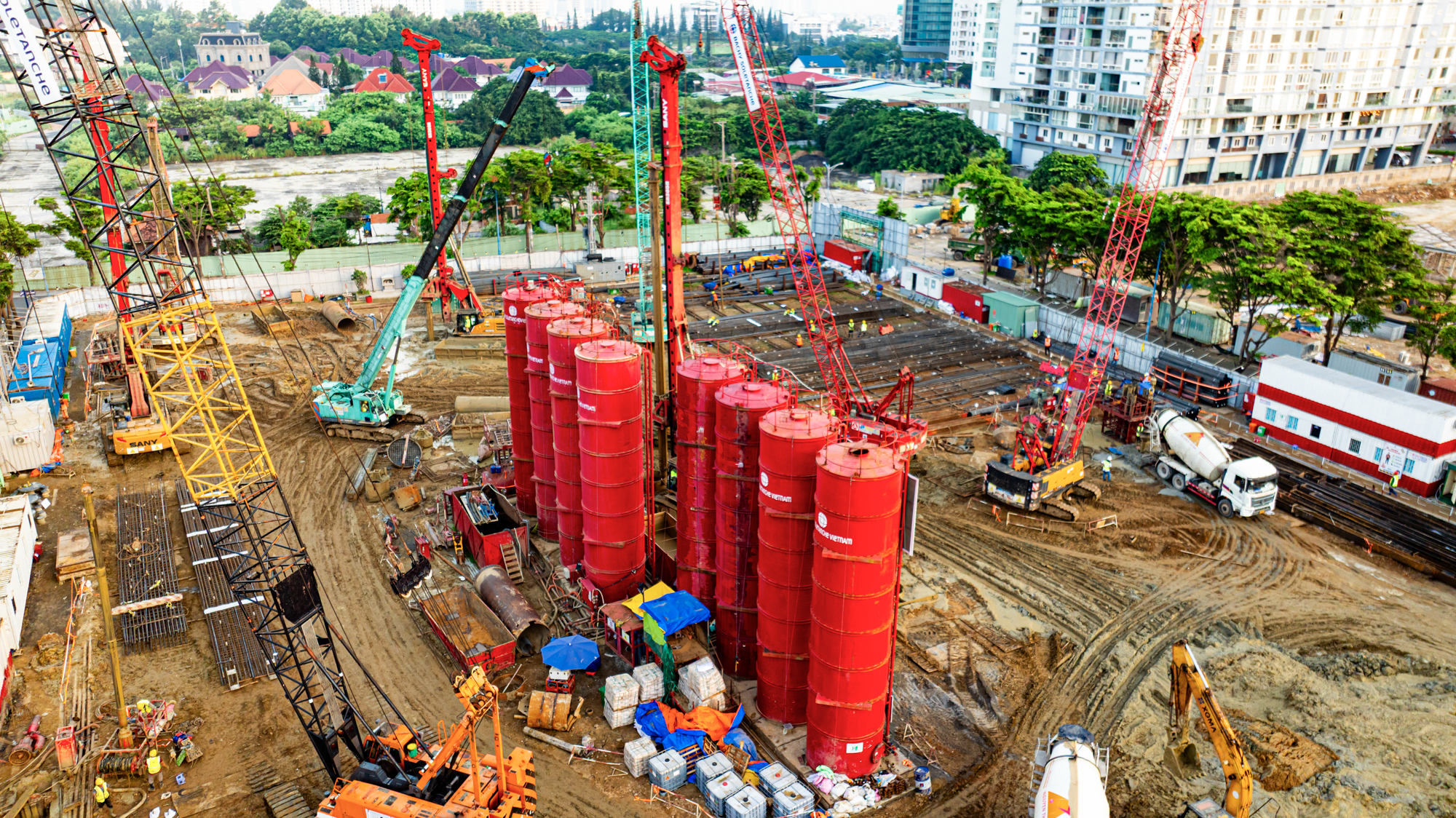 Thay bạn đi xem công trường xây 2 tòa tháp cao nhất Vũng Tàu, tổng mức đầu tư 10.000 tỷ, nằm trên trục đường kim cương ở bãi Sau - Ảnh 7.