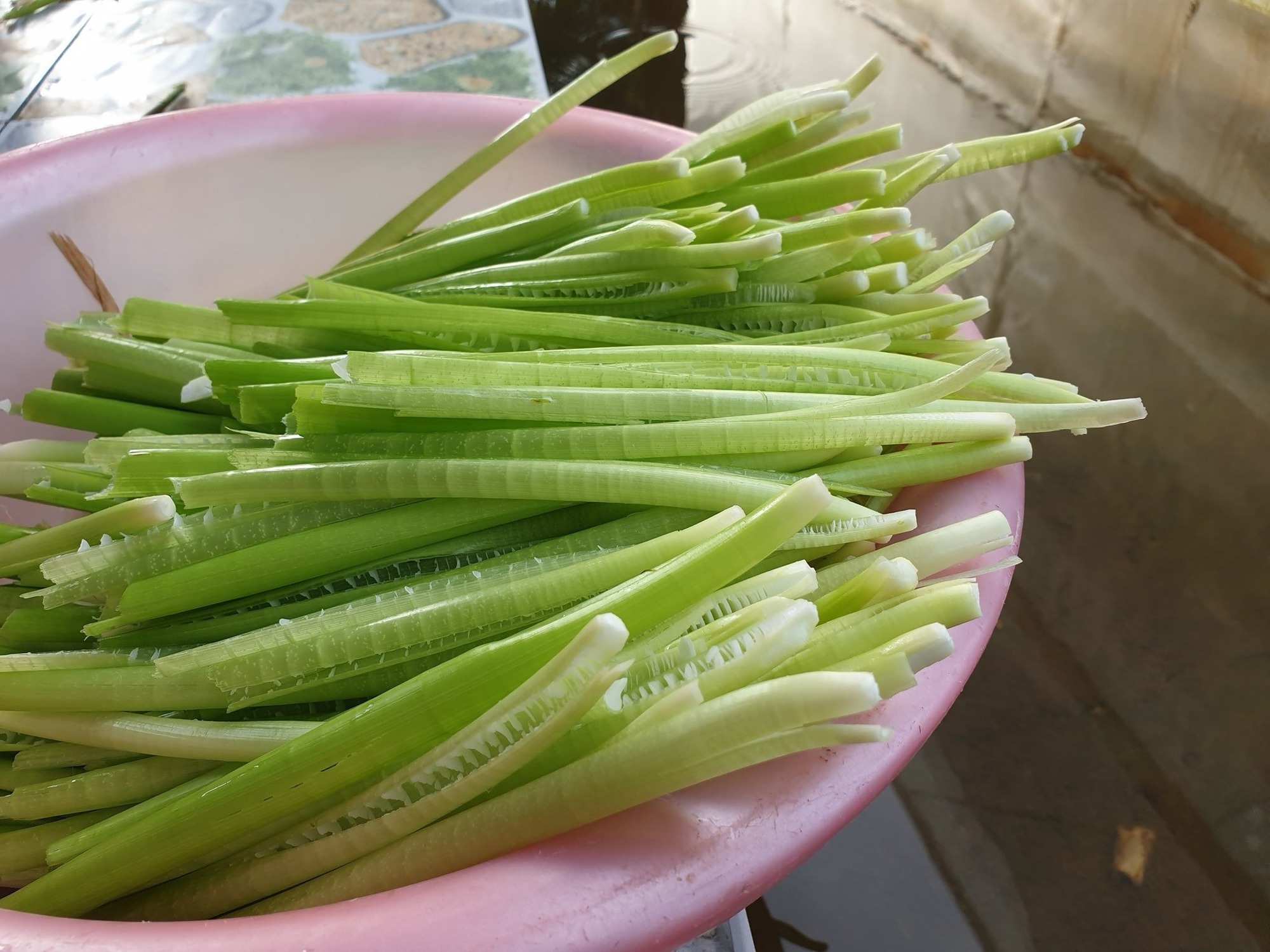 Rau mọc bờ bụi giờ thành đặc sản miền Tây: Giá đắt hơn thịt, 120.000 đồng/kg vẫn nườm nượp người mua- Ảnh 4. Rau mọc bờ bụi giờ thành đặc sản miền Tây: Giá đắt hơn thịt, 120.000 đồng/kg vẫn nườm nượp người mua- Ảnh 4.