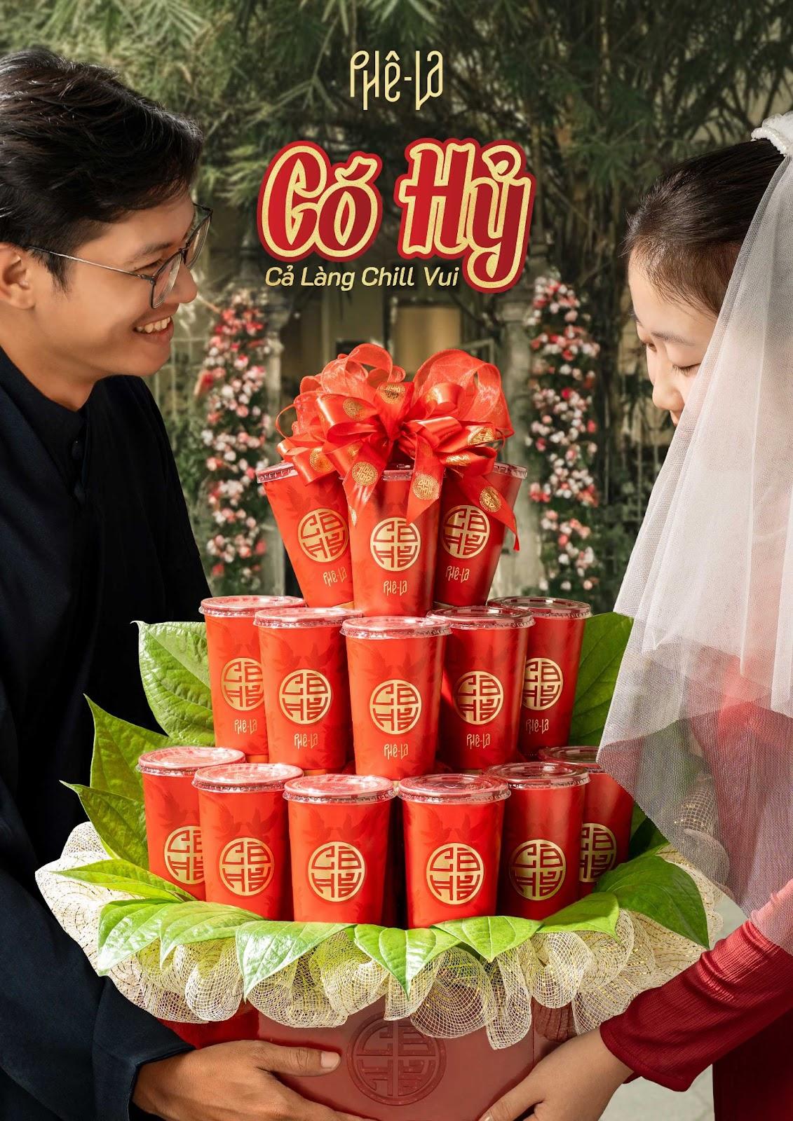 Phê La có đang làm khó chính mình: Bán tráp cưới trà sữa và tổ chức cưới hỏi 3 miền - Ảnh 2.