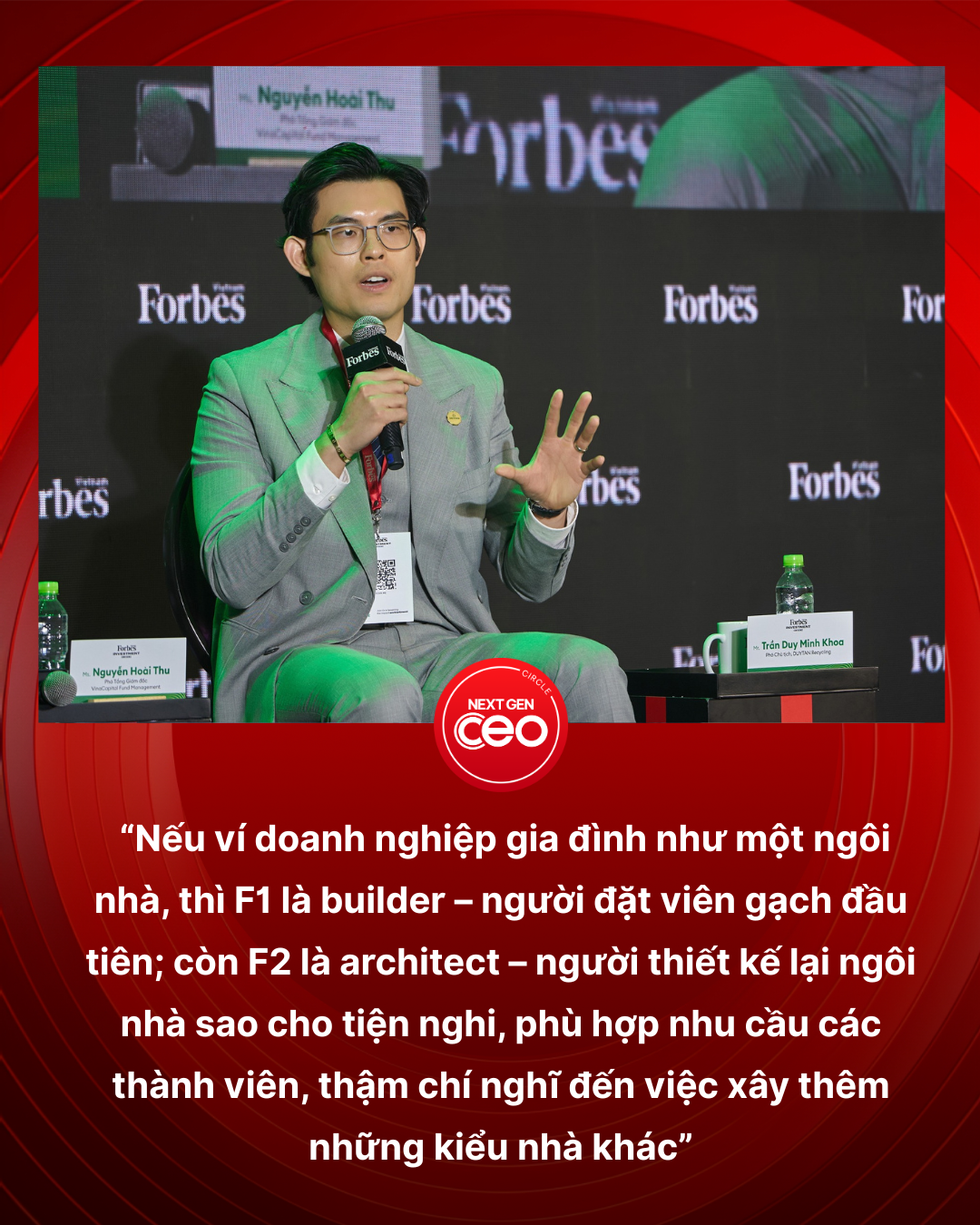 Thiếu gia Nhựa Duy Tân: Thế hệ F1 làm việc để thoát nghèo, F2 làm việc vì nhớ khó khăn của cha mẹ, nhưng F3 sống sung túc, nhiều lựa chọn nên dễ lạc hướng - Ảnh 2.
