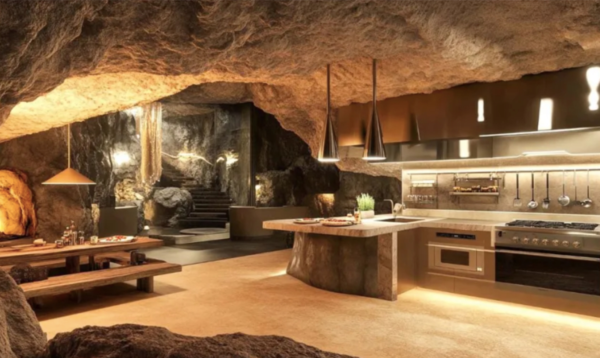 Đẳng cấp giới siêu giàu: Không chỉ xa hoa ở ‘bên trên tầng lầu’, mà còn biến ‘bên dưới tầng hầm’ trở thành thiên đường hưởng thụ riêng - Ảnh 1.