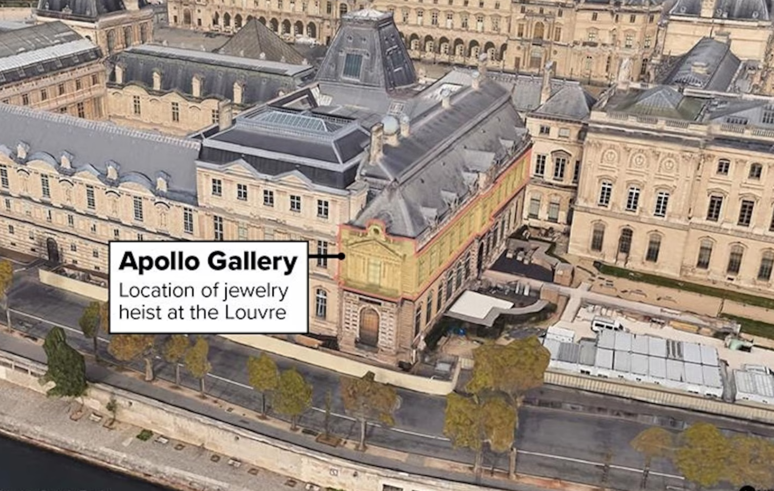 Pháp bắt 2 nghi phạm đầu tiên trong vụ trộm táo tợn tại Bảo tàng Louvre - Ảnh 1.