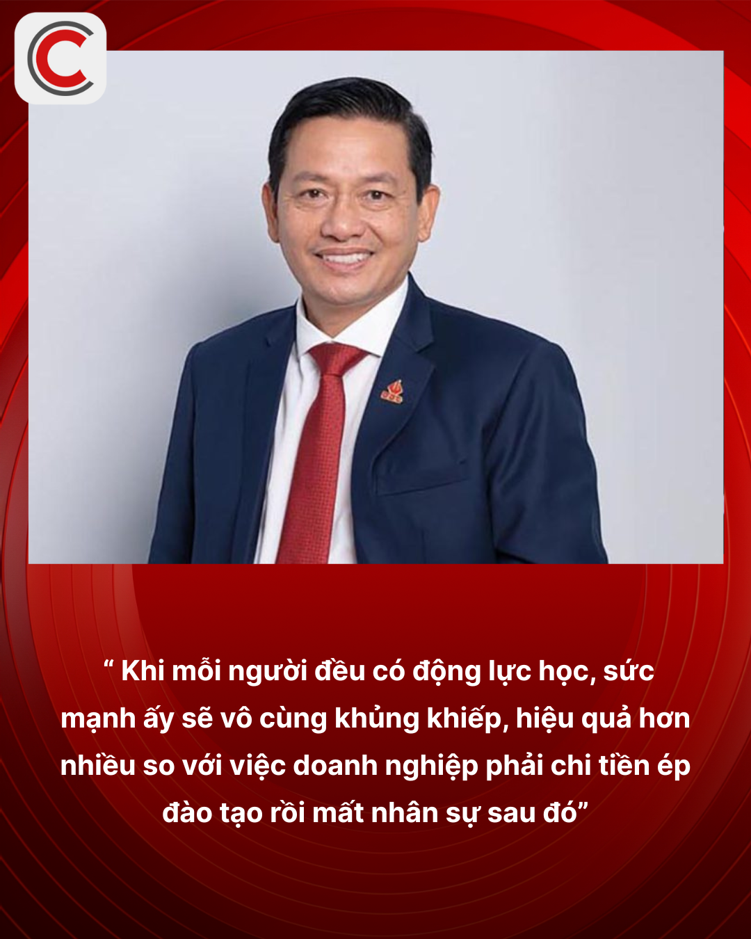 Chủ tịch Tập đoàn Đại Dũng: Khi doanh nghiệp lớn lên sẽ xuất hiện các vấn đề như "công thần", chia rẽ phòng ban, hình thành các nhóm "ốc đảo" - Ảnh 2.