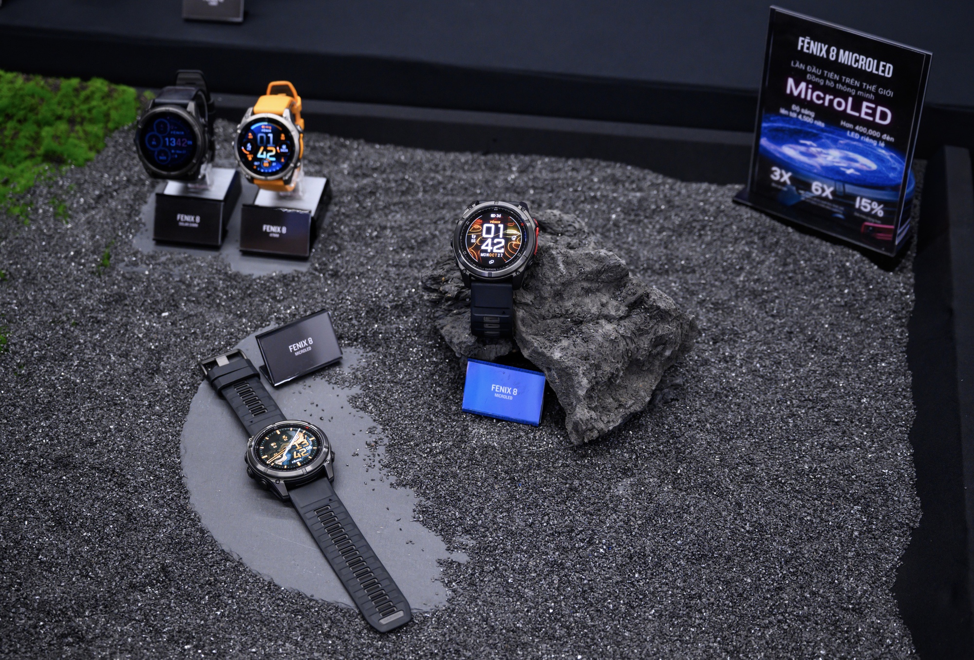 Garmin fēnix 8 MicroLED: ‘Kỳ quan hiển thị’ gần 55 triệu của Garmin có gì? - Ảnh 5. Garmin fēnix 8 MicroLED: ‘Kỳ quan hiển thị’ gần 55 triệu của Garmin có gì? - Ảnh 5.