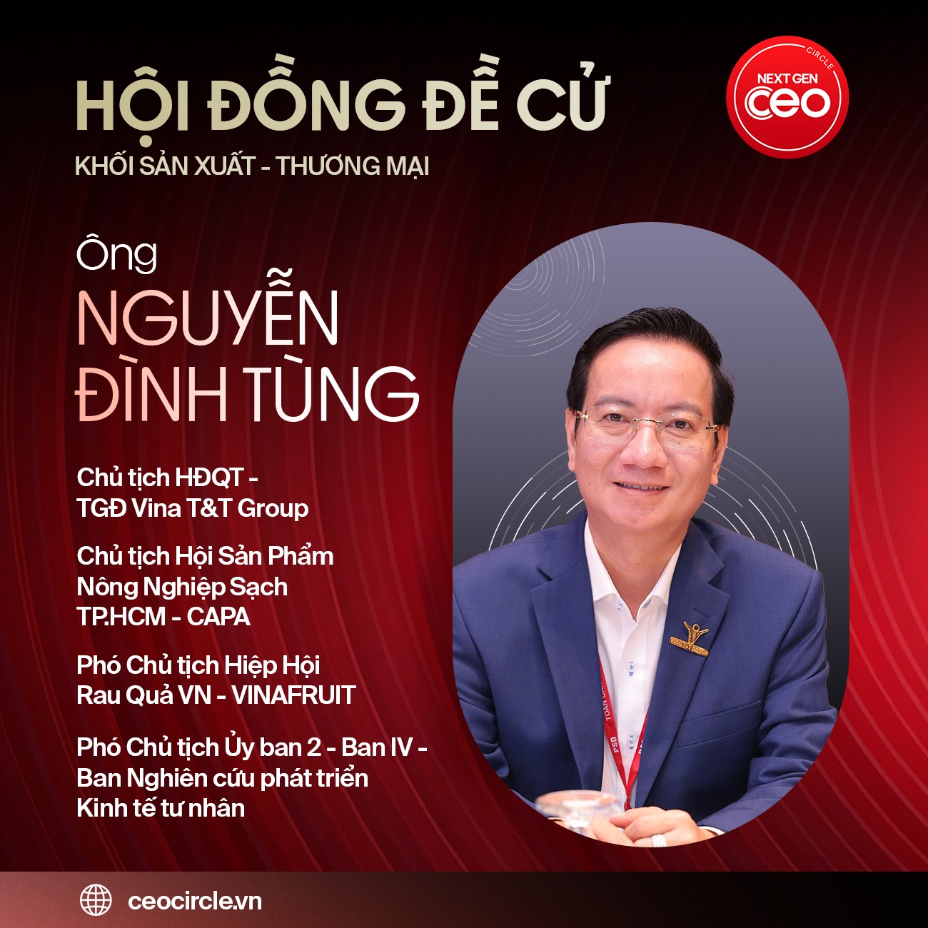 Hội đồng Đề cử Khối Sản xuất & Thương mại của Next Gen CEO 2025: Đồng hành tìm kiếm và vinh danh CEO Thế hệ Tiếp nối- Ảnh 2. Hội đồng Đề cử Khối Sản xuất & Thương mại của Next Gen CEO 2025: Đồng hành tìm kiếm và vinh danh CEO Thế hệ Tiếp nối- Ảnh 2.