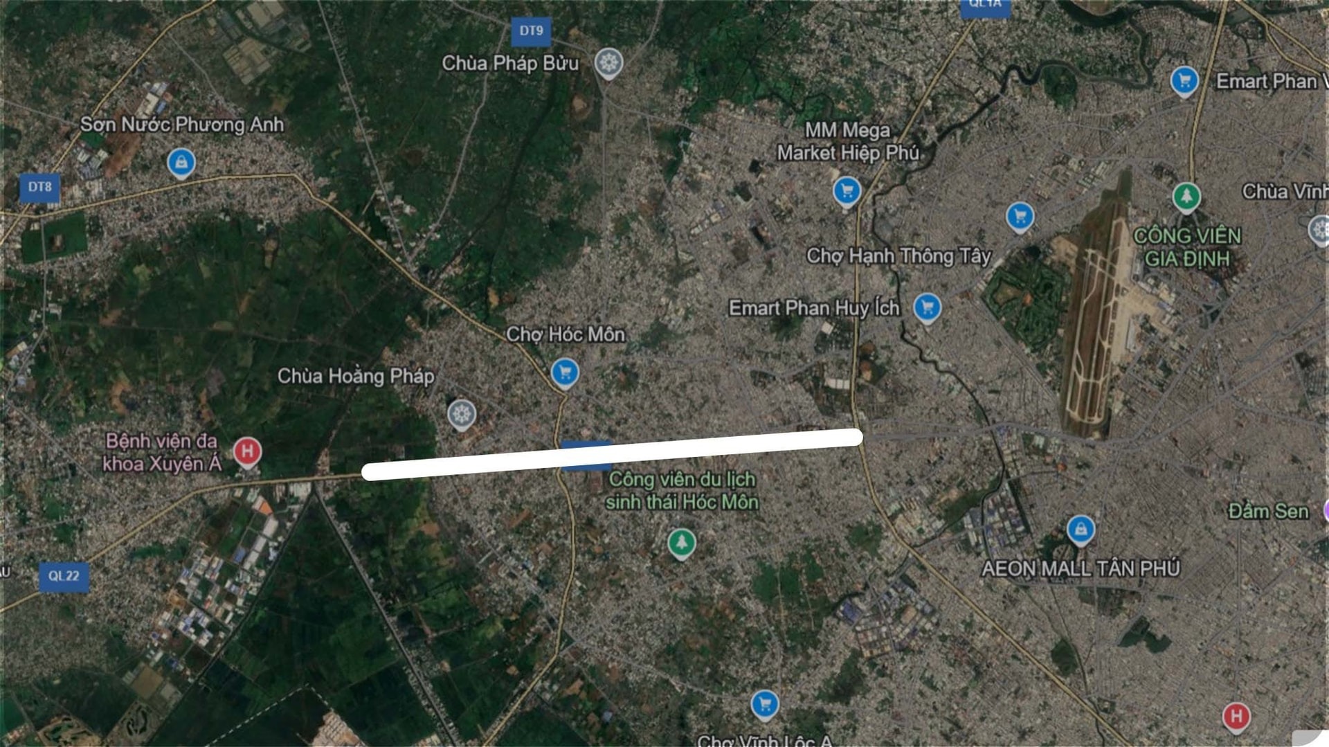 TP.HCM chuẩn bị thu hồi đất của hơn 1.300 hộ dân để khởi công mở rộng tuyến đường QL 22 thành 10 làn xe, xây 7 cầu vượt trong năm 2026 - Ảnh 1.