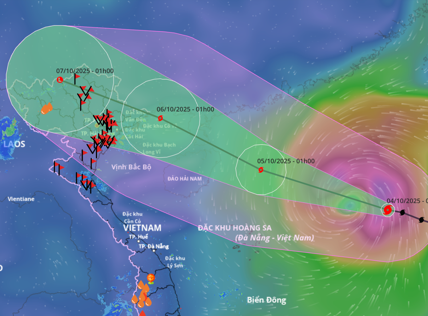 Bão Matmo di chuyển rất nhanh, đổ bộ khoảng cấp 10- Ảnh 1.
