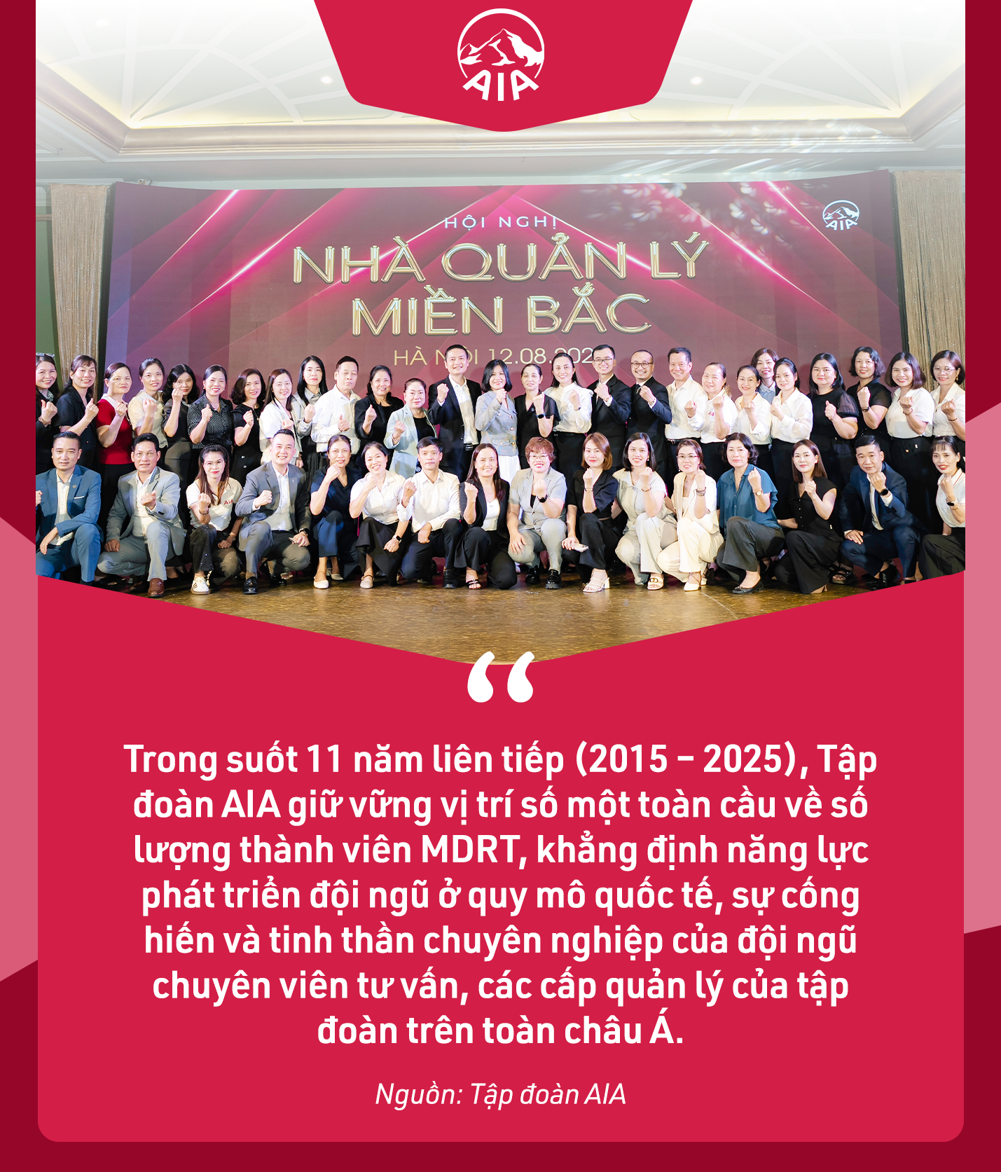 Một phần tư thế kỷ của AIA tại Việt Nam: từ dấu ấn MDRT đến uy tín thị trường - Ảnh 2.